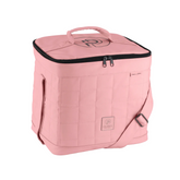 Eskadron Platinum 25 Faux Leather Accessory Bag in Soft Rouge